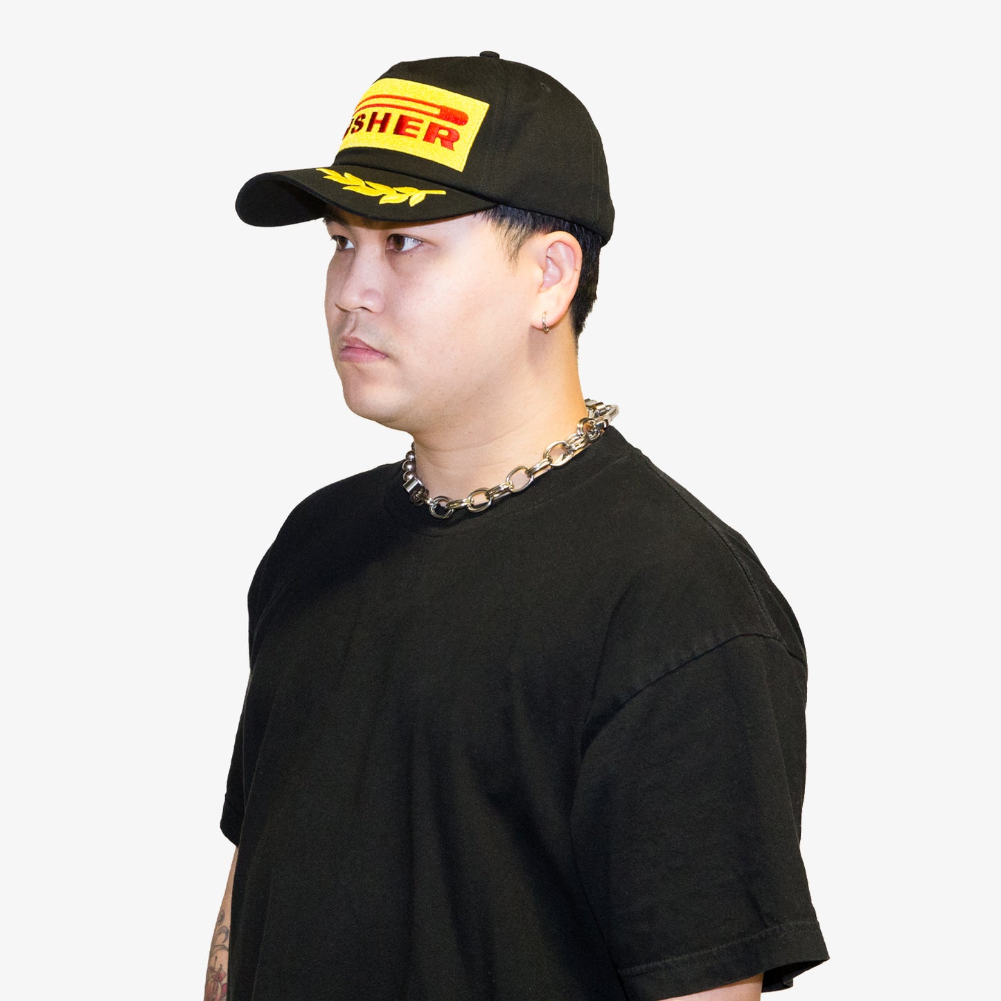 Pusher 360 Snapback Hat | Black